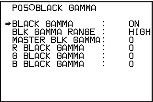 Повышение контраста в темных частях изображения - функция настройки BLACK GAMMA видеокамеры Sony Повышение контраста в темных частях изображения - функция настройки BLACK GAMMA видеокамеры Sony