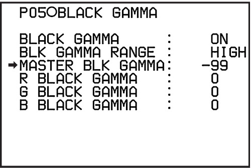 Повышение контраста в темных частях изображения - функция настройки BLACK GAMMA видеокамеры Sony Повышение контраста в темных частях изображения - функция настройки BLACK GAMMA видеокамеры Sony