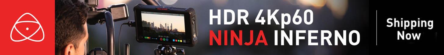 Новинка Ninja Inferno видеорекордер накамерный 4K Новинка Ninja Inferno видеорекордер накамерный 4K