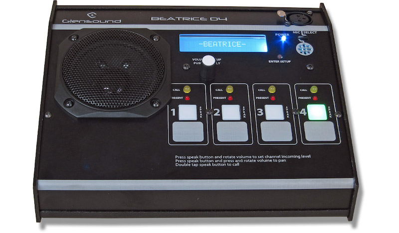 Glensound Beatrice - новая система служебной связи с Dante Glensound Beatrice - новая система служебной связи с Dante