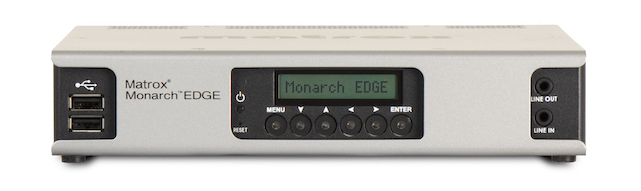 Новый высокопроизводительный кодер Matrox Monarch EDGE Новый высокопроизводительный кодер Matrox Monarch EDGE