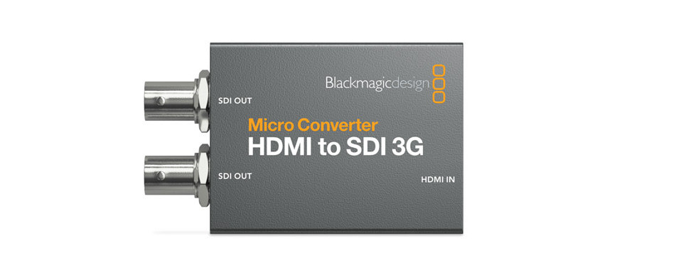 Blackmagic Design аннонсирует новые модели Micro Converter 3G Blackmagic Design аннонсирует новые модели Micro Converter 3G