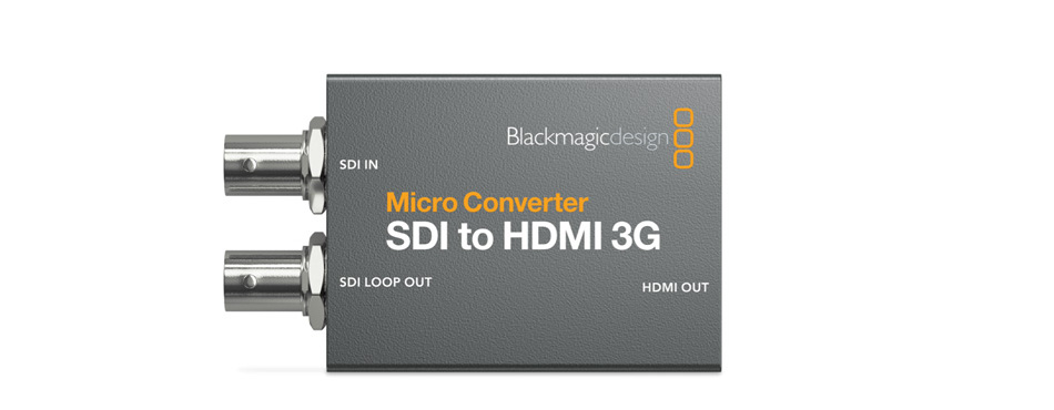 Blackmagic Design аннонсирует новые модели Micro Converter 3G Blackmagic Design аннонсирует новые модели Micro Converter 3G