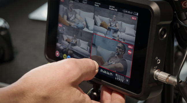 Монитор-рекордер-свитчер Atomos Shogun 7 для живого стриминга Монитор-рекордер-свитчер Atomos Shogun 7 для живого стриминга