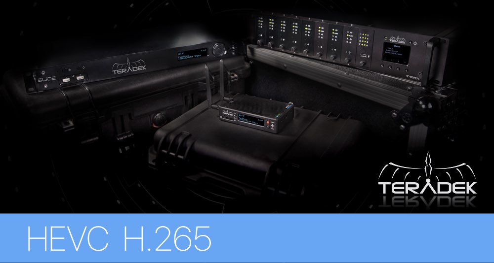 Трансляции в H.265. Что такое HEVC? Решение от Teradek