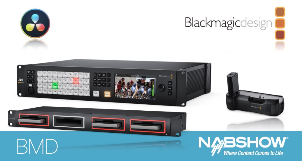 Рекордер HyperDeck Extreme 8K HDR и др. новинки Blackmagic Design на NAB Show 2019 Рекордер HyperDeck Extreme 8K HDR и др. новинки Blackmagic Design на NAB Show 2019