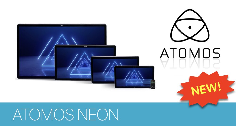 Atomos NEON - новая линейка HDR Cinema мониторов-рекордеров