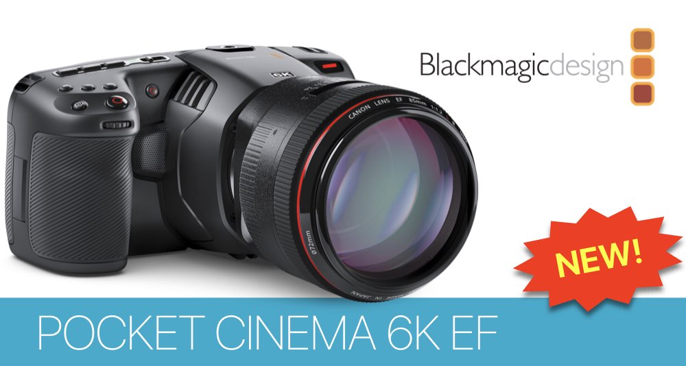 Pocket Cinema Camera 6K и другие новинки от Blackmagic Design Pocket Cinema Camera 6K и другие новинки от Blackmagic Design