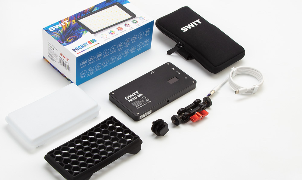 SWIT S-2712 Pocket RGBW - новый накамерный свет со встроенным аккумулятором SWIT S-2712 Pocket RGBW - новый накамерный свет со встроенным аккумулятором