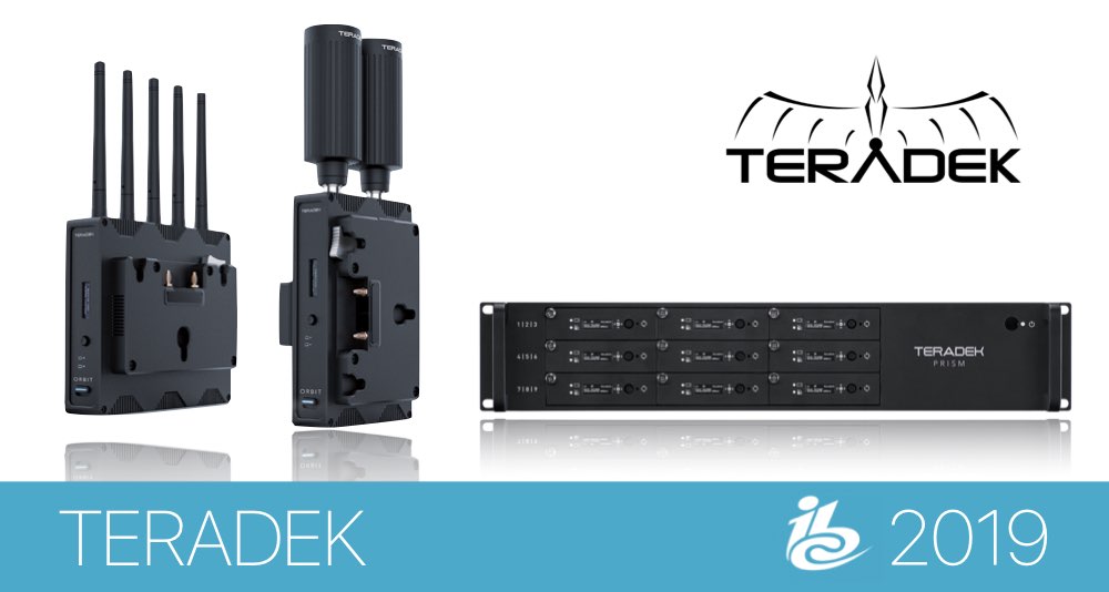 Новинки Teradek на IBC 2019: Orbit и Prism