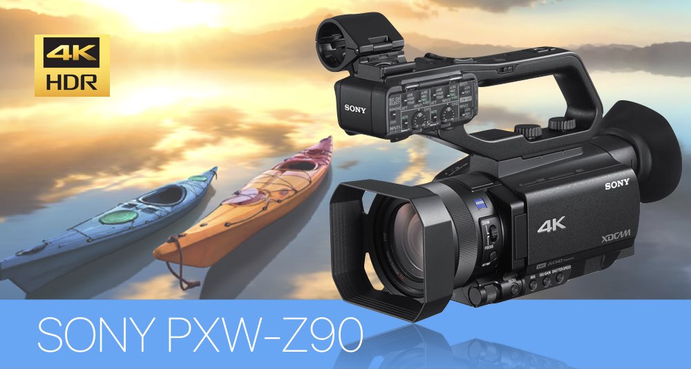 Поступление на склад камкордера Sony PXW-Z90