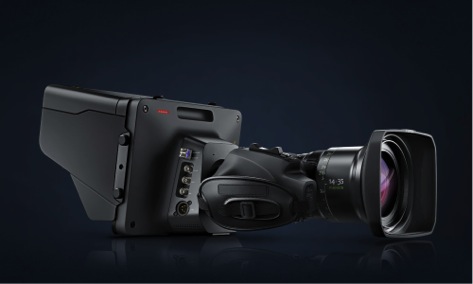 СТУДИЙНАЯ КАМЕРА BLACKMAGIC STUDIO CAMERA Описание: three quarter view Blackmagic Studio Camera