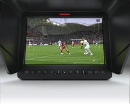 Описание: 10 inch full hd viewfinder on the Blackmagic Studio Camera