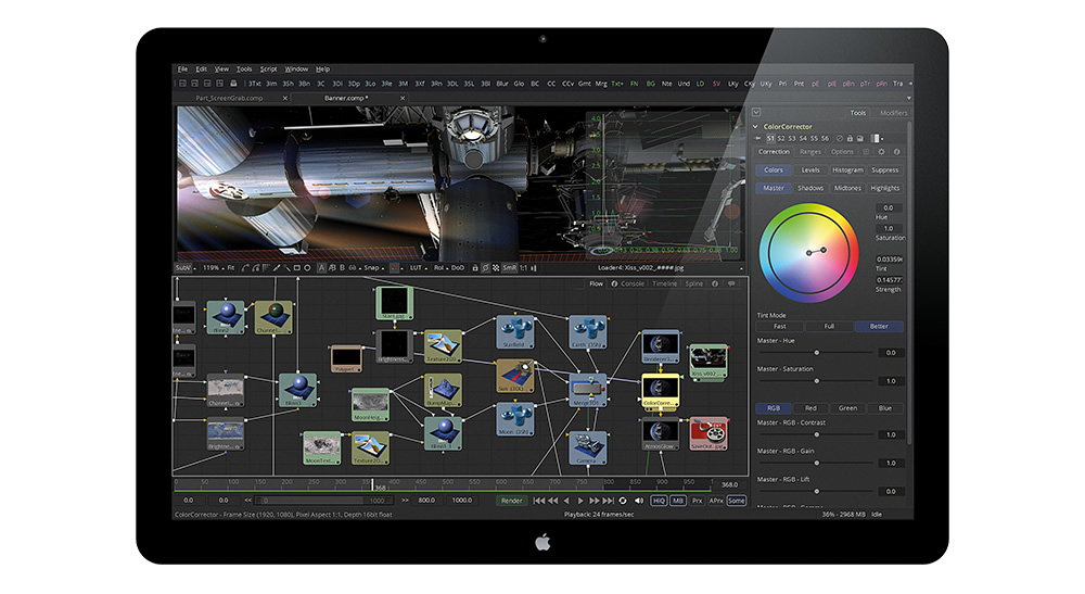Компания Blackmagic Design сообщает о выходе обновления Fusion 8 Fusion 8 3