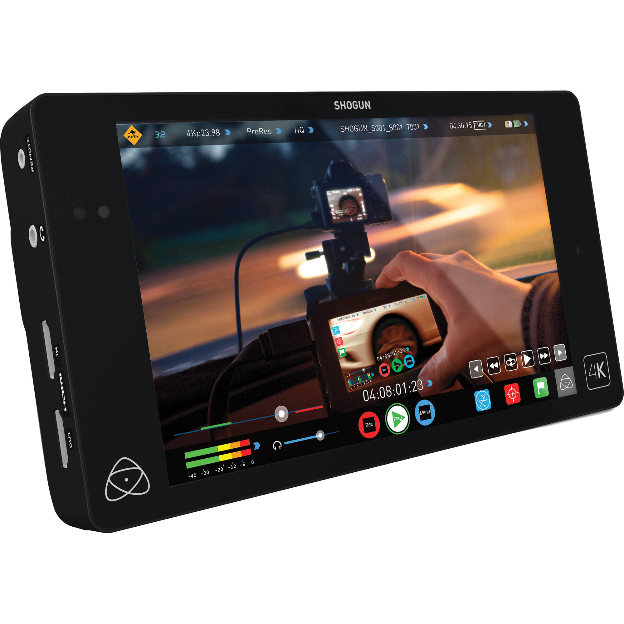 Кинокамеры AJA CION 4K/UHD и 2K/HD представили на NAB Show 2015 atomos atomshogun shogun 7 4k hdmi 1046387
