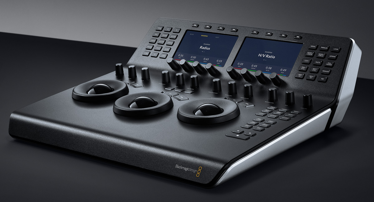 Панели DaVinci Resolve Mini Panel и Micro Panel для цветокоррекции и др новинки Blackmagic panel 1