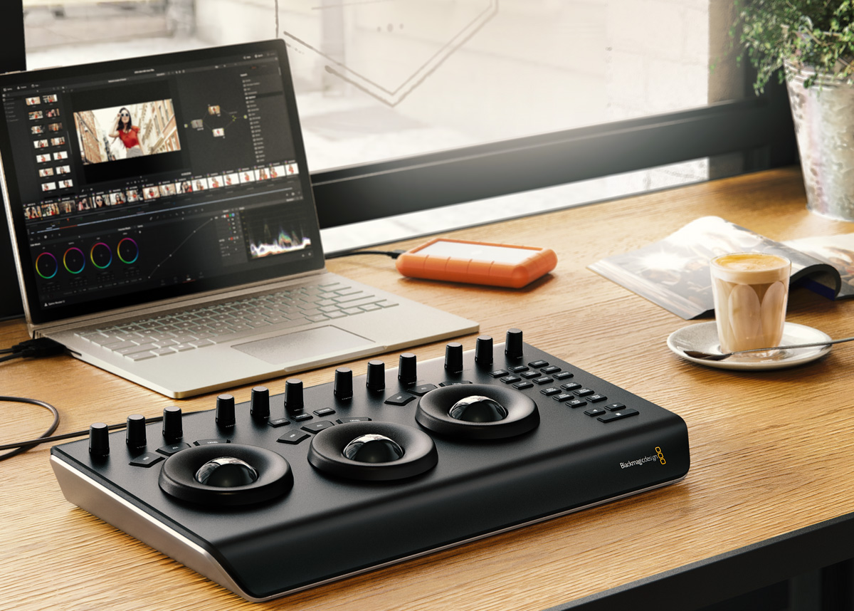 Панели DaVinci Resolve Mini Panel и Micro Panel для цветокоррекции и др новинки Blackmagic panel 2