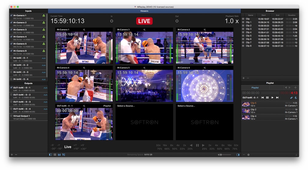 Новинки Softron на IBC 2016 MReplay min