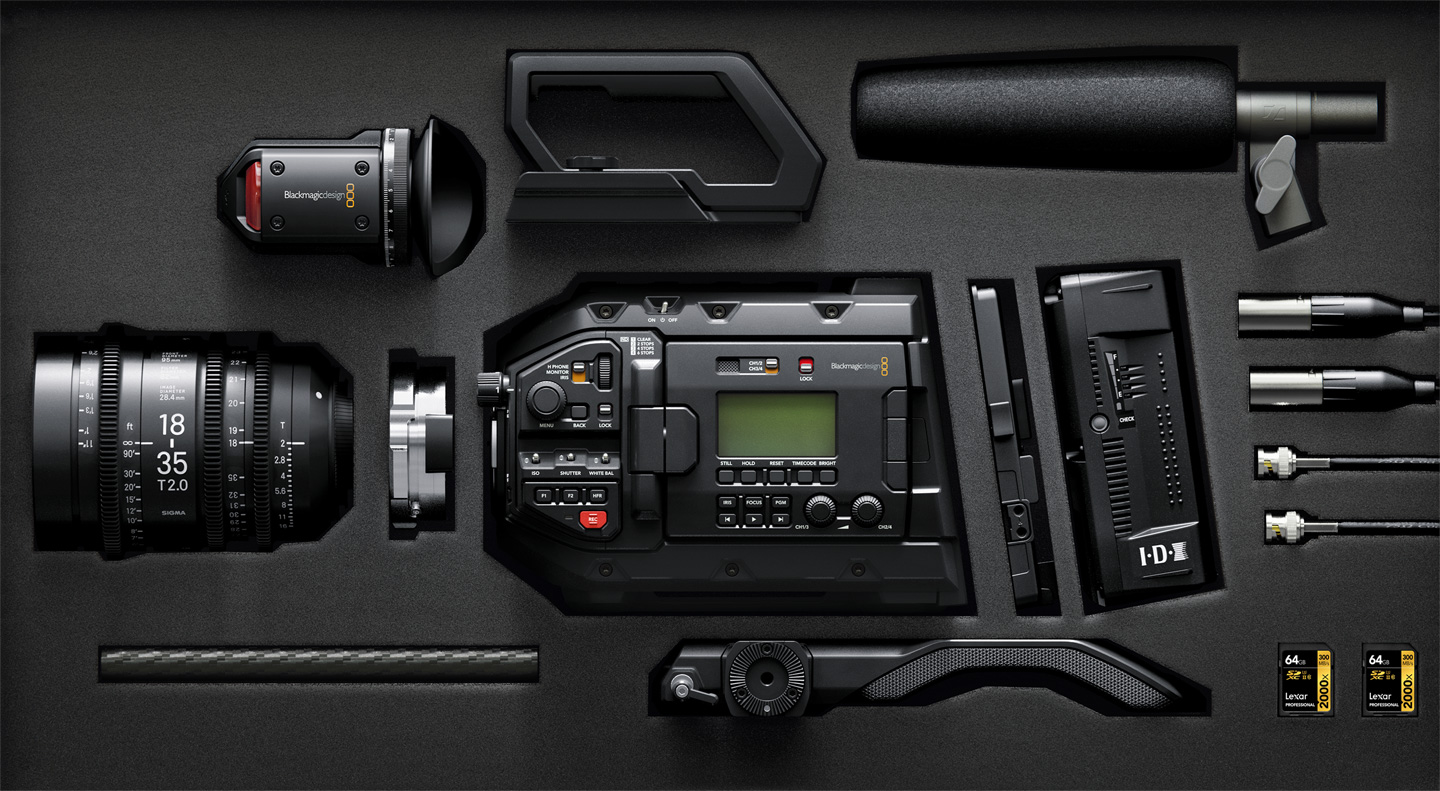 Громкая новинка от Blackmagic Design - Blackmagic URSA Mini Pro камера ursa mini pro 2