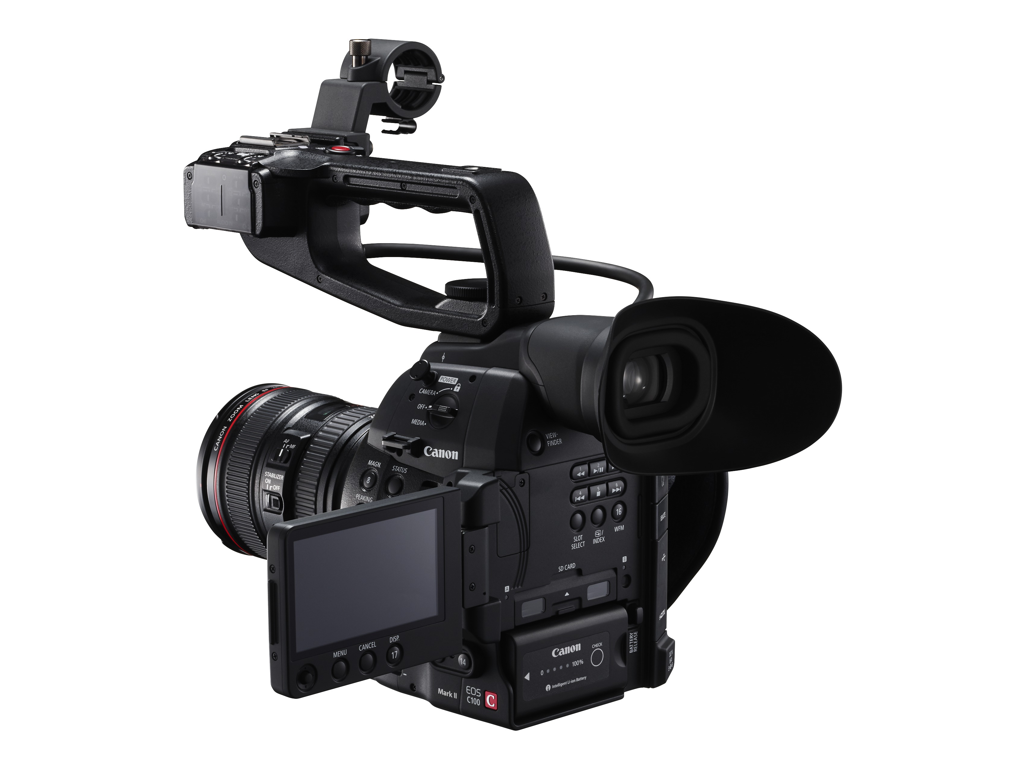Новая камера Canon EOS C100 Mark II