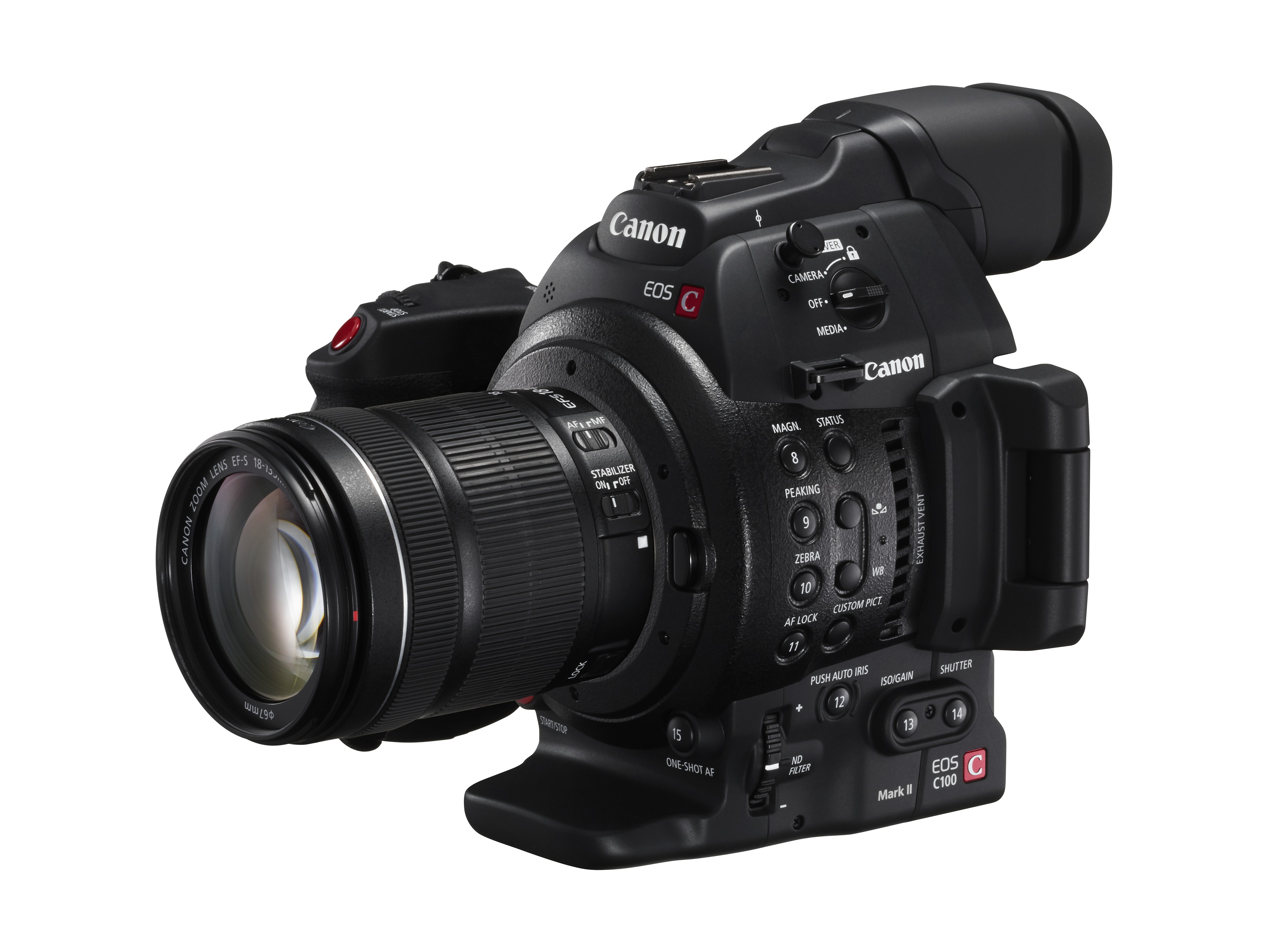 Новая камера Canon EOS C100 Mark II