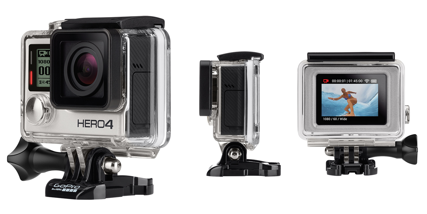 GoPro HERO4 Black и HERO4 Silver edition - новые экшн-камеры 2014 г