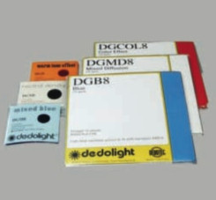 Dedolight DGCOL - набор пленочных фильтров 76x76 мм 36 шт цветовые эффектные 