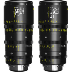 DZOFilm CATTA ACE 35-80 и 70-135mm T2.9 - комплект зум кинообъективов PL/EF 