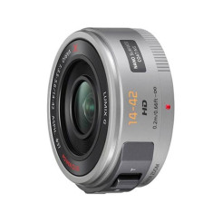 Panasonic Lumix G X Vario PZ 14-42mm f/3.5-5.6 Power O.I.S. Lens (Silver) объектив 