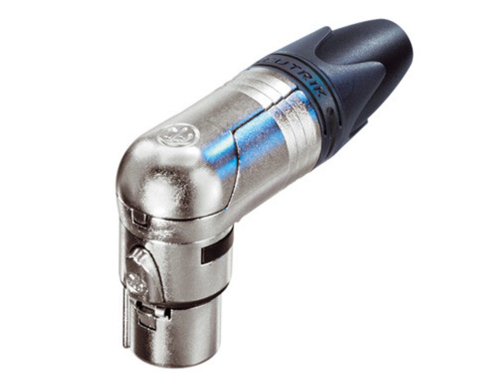  Разъём Neutrik NC4FRX кабельный угловой XLR мама 