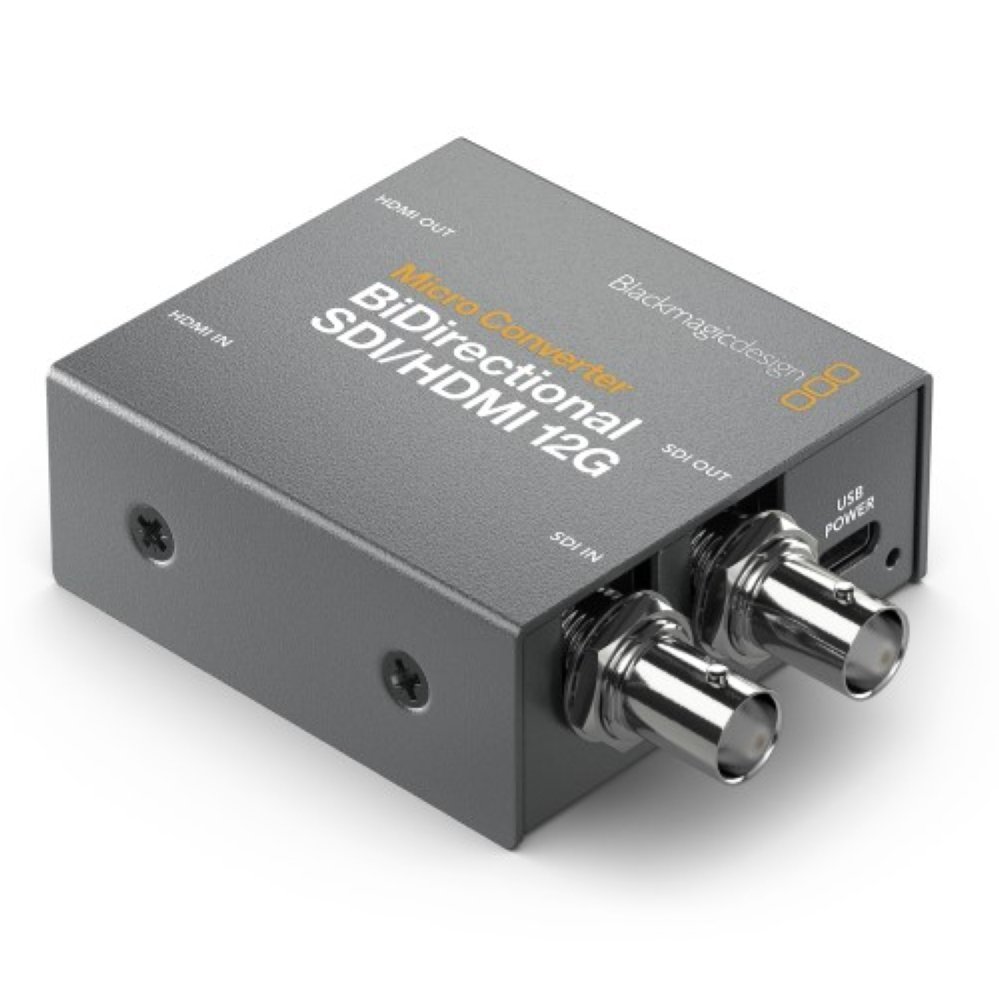  Конвертер Blackmagic Micro Converter BiDirect SDI/HDMI 12G без блока питания 