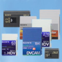DV, DVCAM, HDV