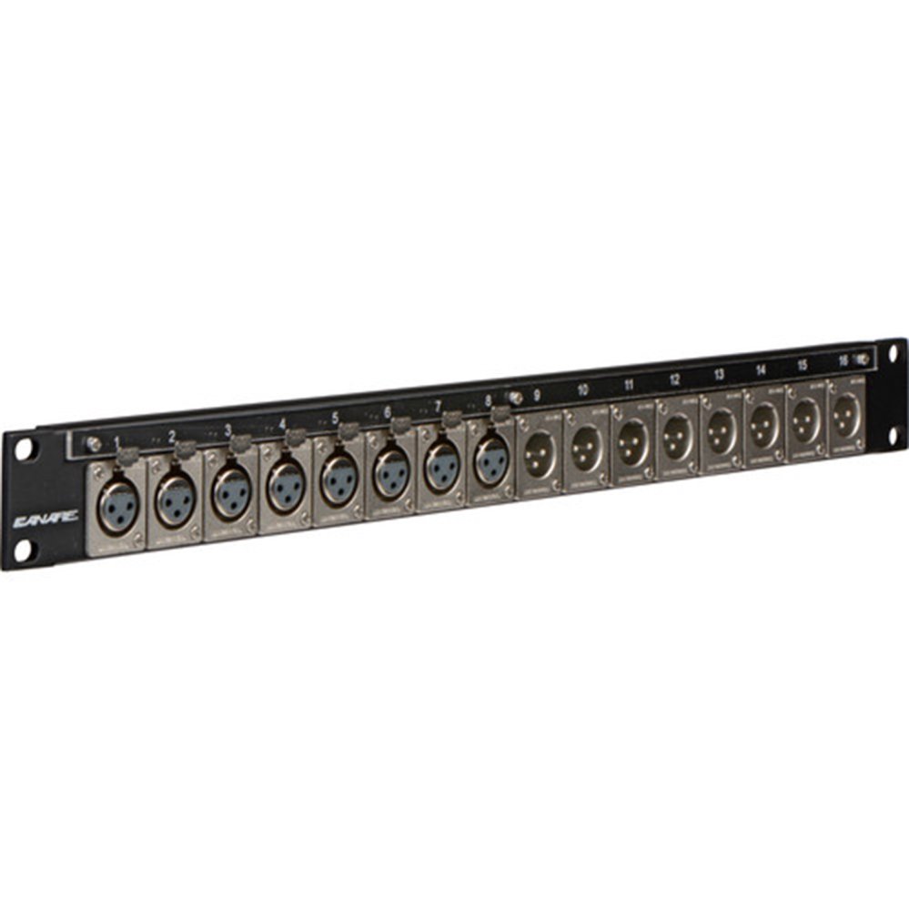  Коммутационная панель Canare 161U-X12F - 8xXLR3F 8 x XLR3-male 