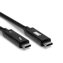 OWC (Other World Computing) Thunderbolt 3 Cable 40Gbs USB-C 60W PD 1m Black кабель 