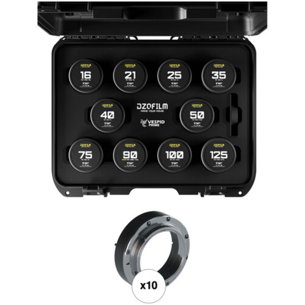  Объективы DZOFilm VESPID Prime 10-Lens Kit PL/EF 