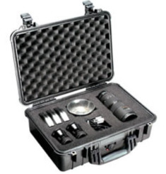 Peli 1500 Case No Foam Black 