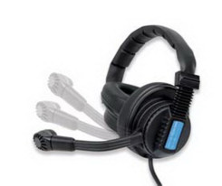 Altair WAM-100S гарнитура с вращающимся микрофоном и 2мя наушниками 