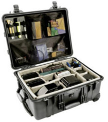 Peli 1560 Case No Foam Black кейс 
