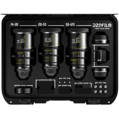 DZOFilm Pictor Zoom 14-30 50-125 20-55 T2 8 BLK set - набор кинообъективов PL EF 