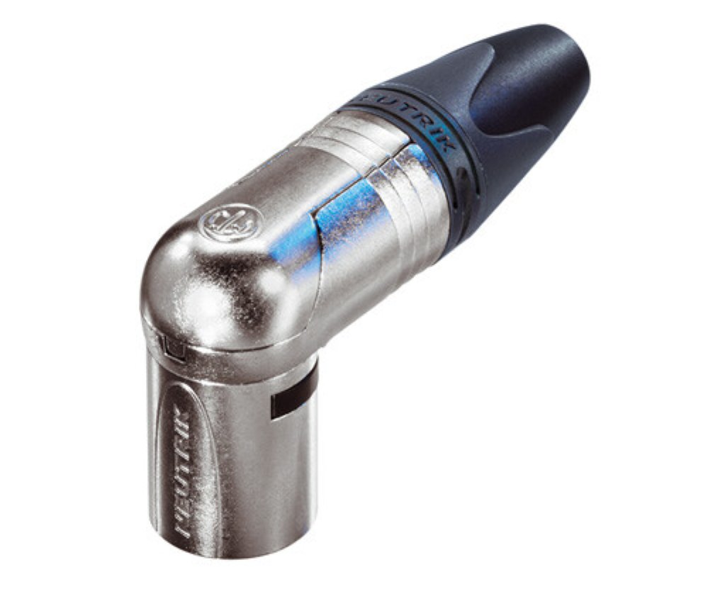  Разъём Neutrik NC4MRX кабельный угловой XLR папа 