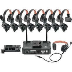 Hollyland Solidcom C1 Pro -Hub8S служебная связь 9 гарнитур и база HUB 
