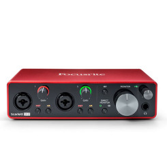 Focusrite Scarlett 2i2 (3Gen) - аудиоинтерфейс 