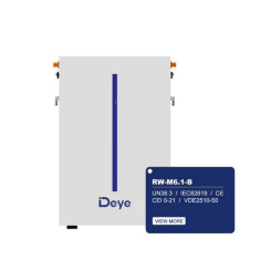 Deye RW-M6.1-B 51.2V 120Ah 6.14kWh LiFePO4 battery 