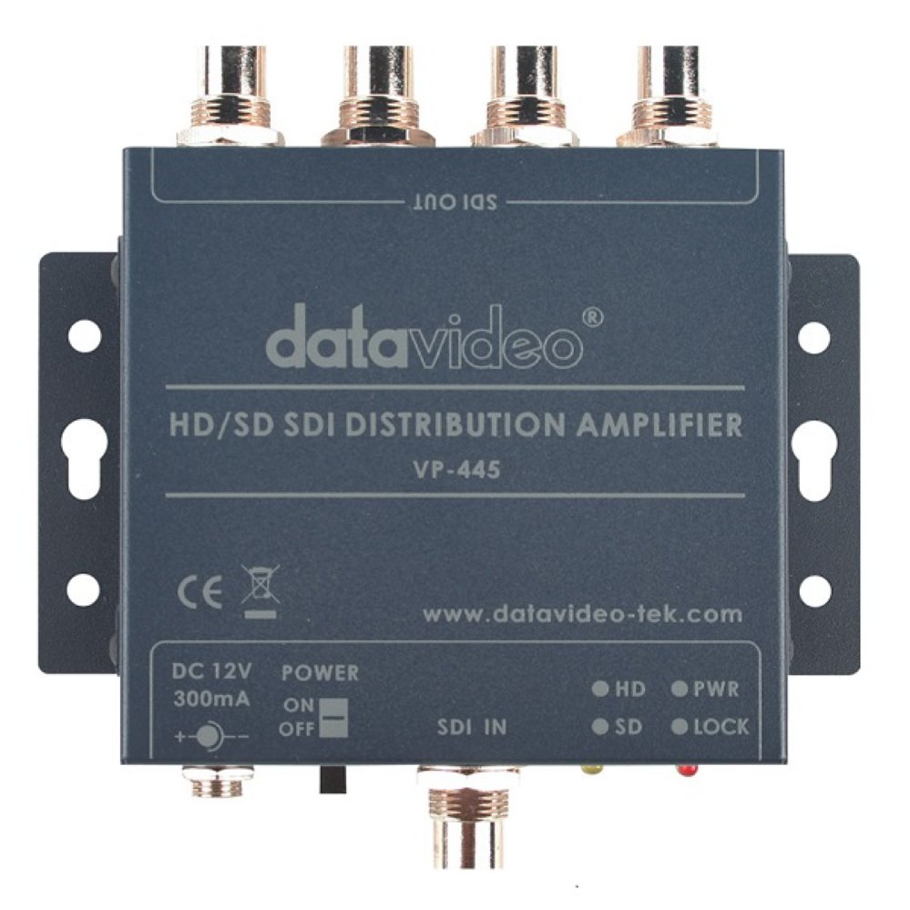  VP-445 4 канальный HD/SD SDI распределитель 