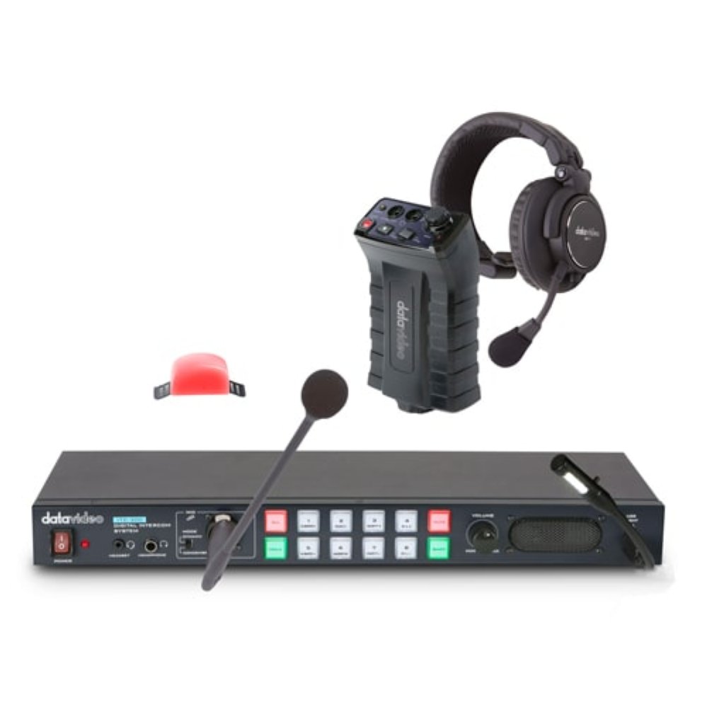 DATAVIDEO НА ВЫСТАВКЕ NAB SHOW В 2019 Цифровая Интерком система связи Datavideo ITC-300