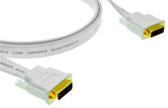 Kramer C-DM/DM/FLAT(W)-3 - кабель DVI-D плоский (белый) 0 9 м 