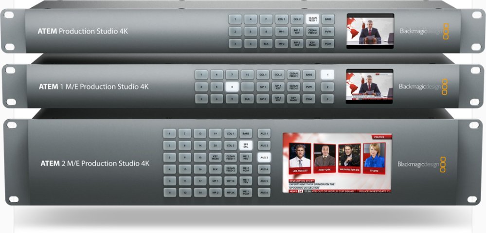  Видеомикшер Blackmagic Design ATEM 1 M/E Production Studio 4K 