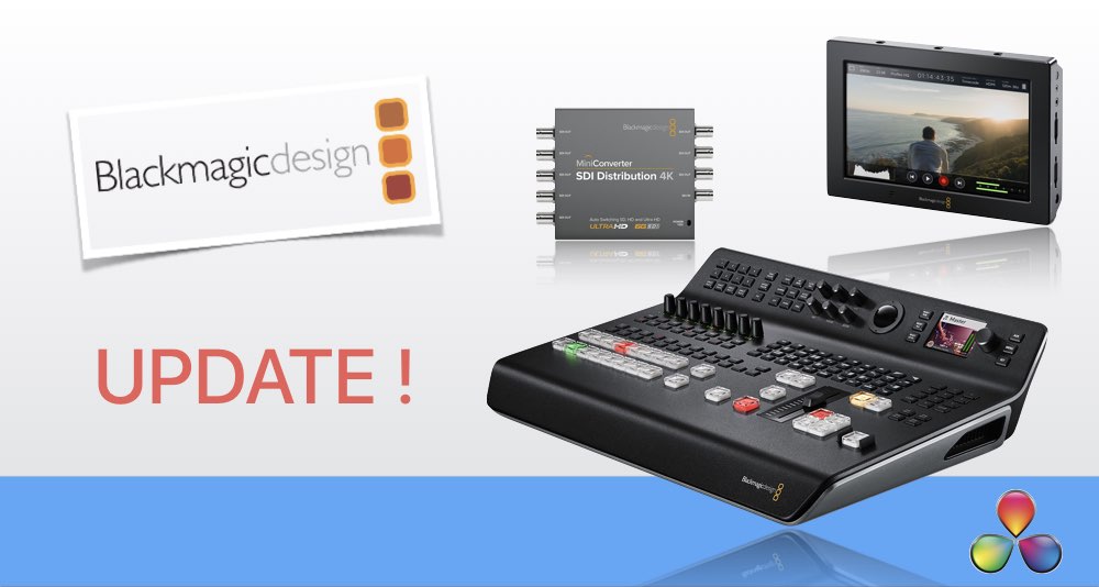 Обновление ПО BlackmagicDesing