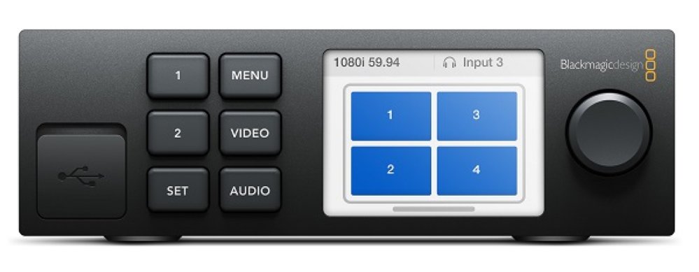  Blackmagic MultiView 4 - квадратор 