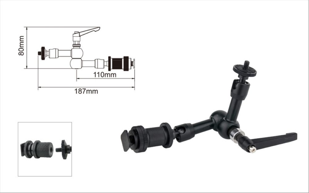  Шарнирный кронштейн Kupo KCP-103 Mini Version Arm 